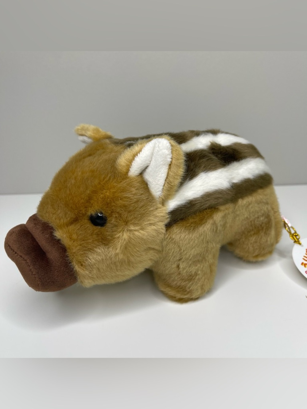 Cute (Japan Brand) Wild Boar (Uribo) Plush Stuffed Animal 9" NEW
